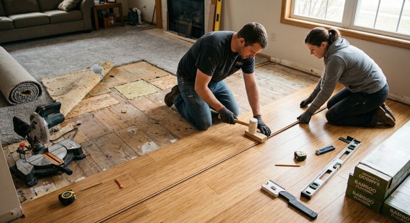 Bamboo Flooring Installation in Cheyenne, WY
