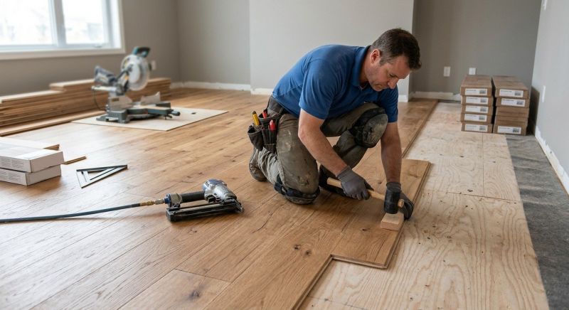 Finished Floor Installation in Cheyenne, WY