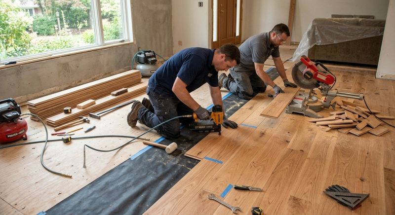 Hardwood Floor Installation in Cheyenne, WY