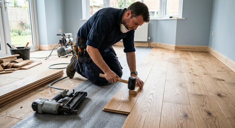 Hardwood Floor Installation in Cheyenne, WY