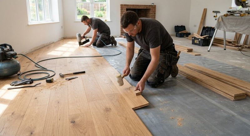 Hardwood Floor Installation in Nunn, CO
