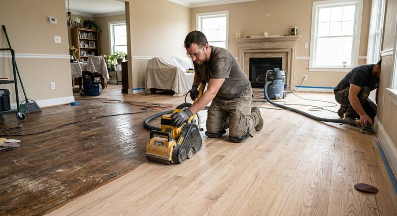 Hardwood Floor Renovation in Cheyenne, WY