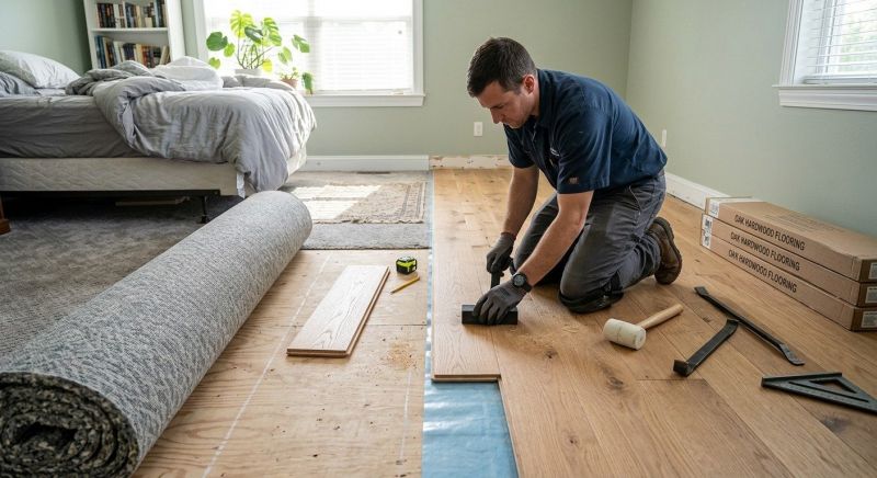 Oak Floor Replacement in Cheyenne, WY