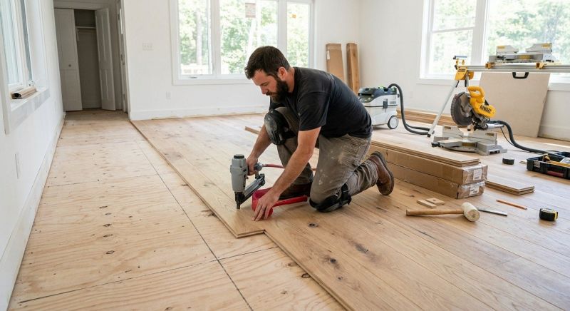 Oak Floor Replacement in Cheyenne, WY