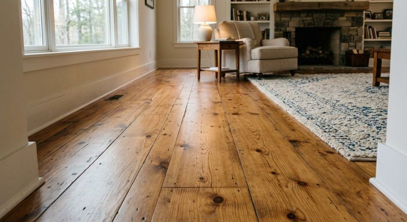 Pine Floor Installation in Cheyenne, WY