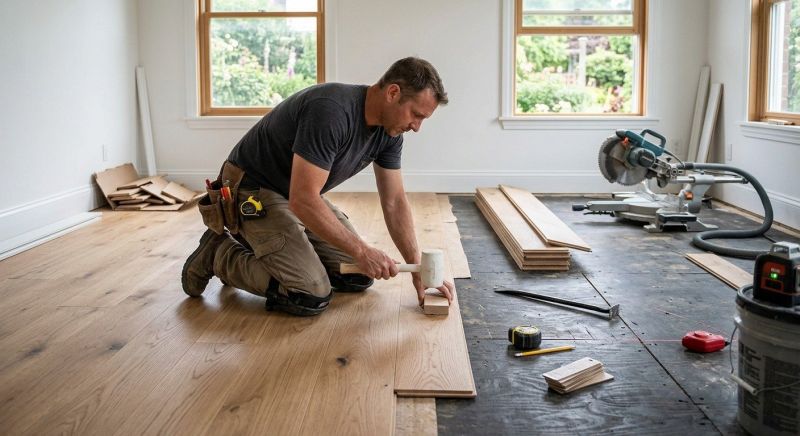 Plank Floor Installation in Cheyenne, WY