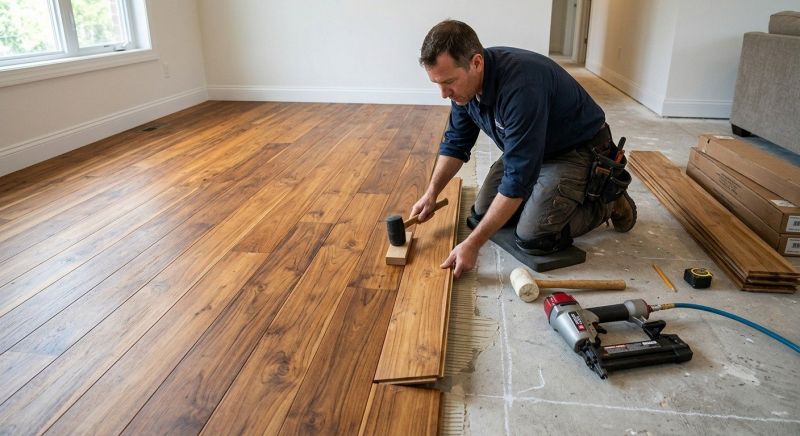 Teak Flooring Installation in Cheyenne, WY