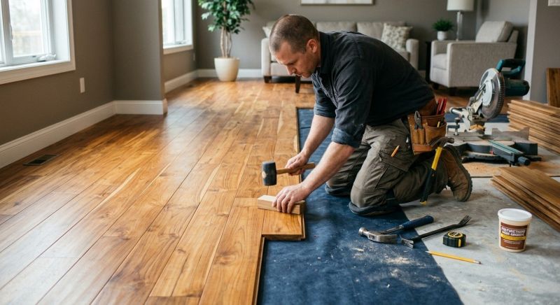 Teak Flooring Installation in Cheyenne, WY