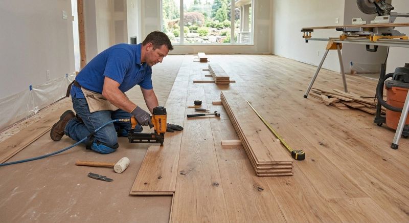 Walnut Flooring Installation in Cheyenne, WY