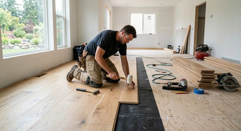 Wide Plank Floor Installation in Cheyenne, WY