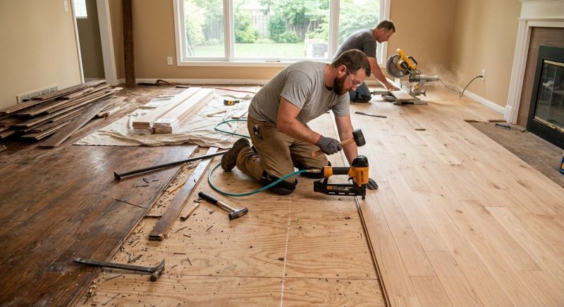 Wood Floor Replacement in Cheyenne, WY