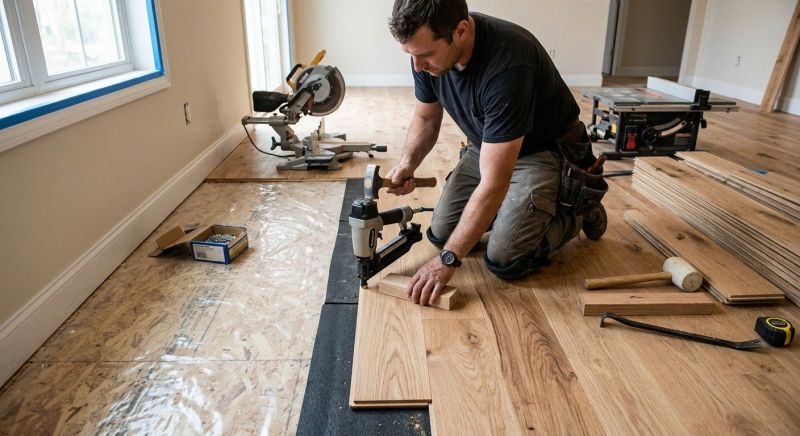 Wood Flooring Installation in Wellington, CO