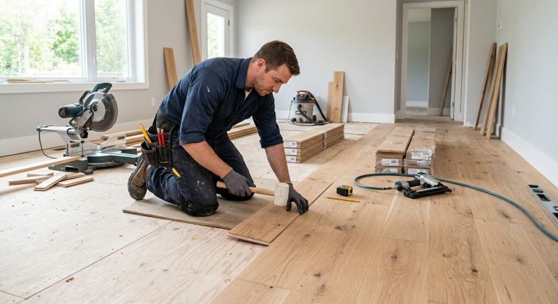 Hardwood Floor Installation in Wellington, CO