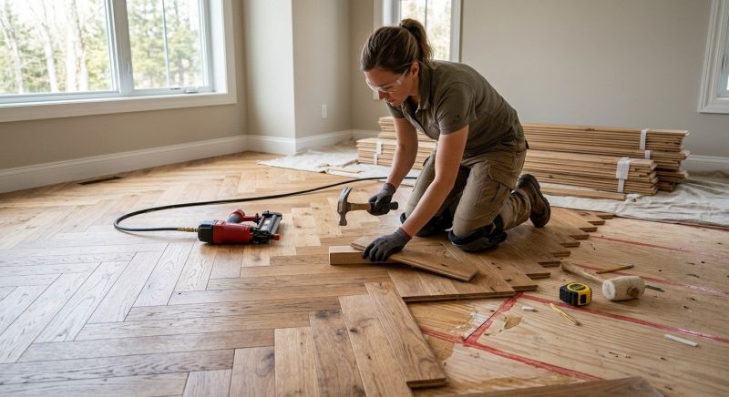 Wood Flooring Installation in Wellington, CO